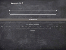 Tablet Screenshot of kaupanpaalle.fi